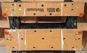 lot 130 image: Black and Decker Work Table