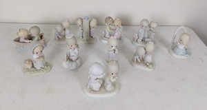lot 73 image: Precious Memories and Jonathan & David Figures