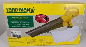 lot 10 image: NEW Yard-Man Electric Mulching BlowerVacuum