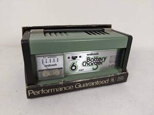 lot 116 image: Wabash Battery Charger 6 AMP Tested and Works