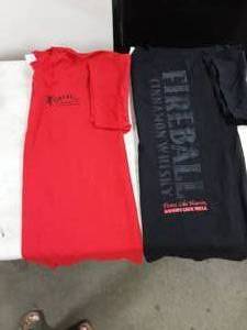 lot 216 image: 2-XL Fireball T-Shirts & 1-Cap