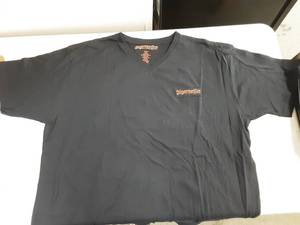 lot 116 image: NEW Black Jagermeister Uni-Sex Embroidered T-Shirt Size XXL