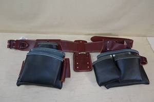 lot 14 image: NEW Occidental Leather Tool Belt with Pouches