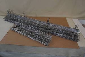 lot 15 image: Wire Slatwall Shelving