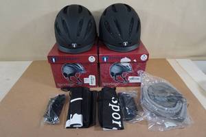 lot 112 image: Tipperary Sportage Riding Helmets -Size Medium