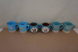 lot 37 image: Assorted Cape Shore Mugs - Sea Shells, Turtles, Mermaids