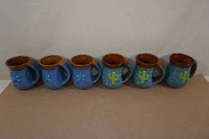 lot 39 image: Assorted Cape Shore Mugs - Stars, Cactus