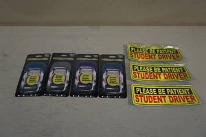 lot 53 image: Student Driver Magnets with Anti Slip Mats