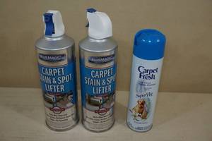 lot 56 image: Carpet Stain Remover and Odor Eliminator