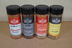 lot 72 image: Lanes BBQ RubSeasoning Set