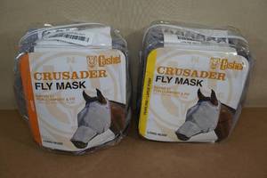 lot 98 image: Cashel Crusader Long Nose Fly Mask -HorseLarge Pony