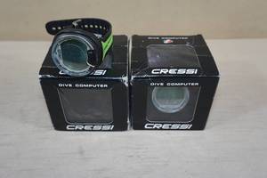 lot 132 image: BROKEN Cressi Dive Computers