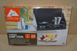 lot 148 image: Ozark Trail 2 Burner Propane Camp Stove