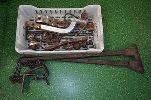 lot 170 image: Trailer Receiver Hitches, Pins, Stabilizer Bars
