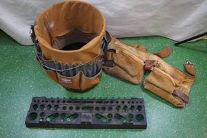 lot 175 image: Bucket Boss and Tool Belt Pouch, Flambeau Organizer