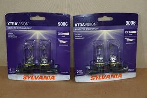 lot 203 image: Sylvania XtraVision 9006 Headlight Replacement Bulbs