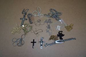 lot 215 image: Assorted Bracelets, Necklaces, and Pendants