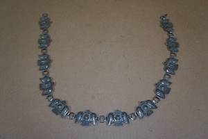 lot 223 image: Native American Metal Bird Dress Belt