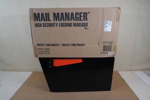 lot 228 image: Mail Manager High Security Locking Mailbox