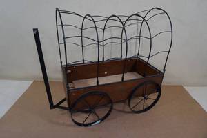 lot 246 image: Covered Wagon Planter