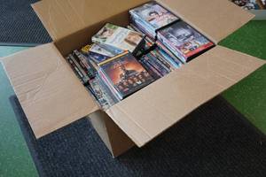lot 258 image: Box of DVD Movies - About 150