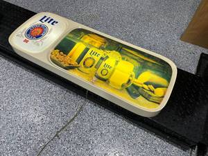 Miller Lite Beer Sign
