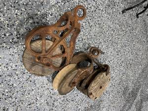 Vintage Pulleys