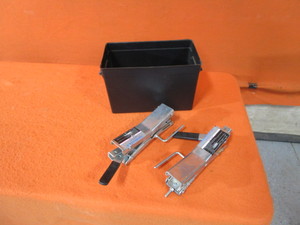 lot 116 image: Trailer Wheel Chocks & Battery Box