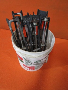 lot 118 image: (8) Ice Fishing Tip Ups