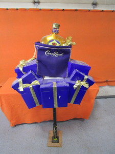 lot 92 image: Crown Royal Display