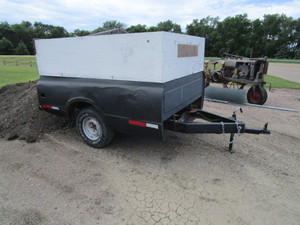 lot 11 image: Pickup Box Trailer