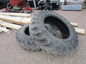 lot 125 image: 14.9 R30 Tractor Tires