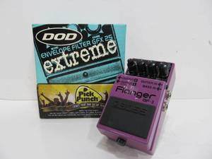 lot 64 image: Electric Guitar Accessories - DOD Envelope Filter & Boss Flanger