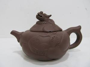 lot 69 image: Small Signed Oriental Teapot
