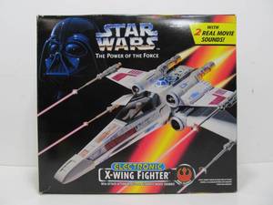 lot 85 image: Kenner STAR WARS Electronic X-Wing Fighter wBox