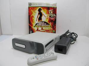 lot 87 image: Working XBOX 360 wDance Dance Revolution Universe