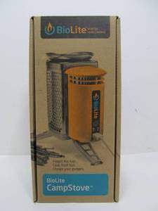 lot 92 image: Brand New Biolite Camp Stove