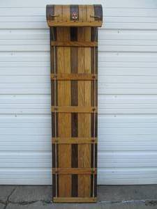 lot 110 image: Nice Vintage 6 Taboggan Snow Sled