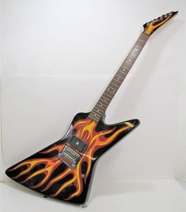 lot 235 image: Vintage 80s-90s Hamer Flame Electric Guitar