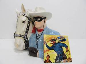 lot 277 image: LONE RANGER Ceramic Cookie Jar wBox