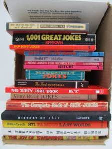 lot 289 image: Group of Assorted Joke & Humor Books