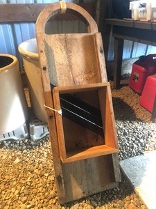 lot 334 image: Large Primitive Antique KrautVegetable Cutter