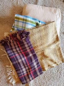 Four Vintage Blankets