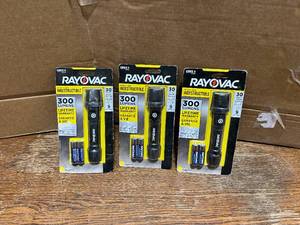 Rayovac Virtually Indestructible DIY2AA-BTA Flashlight - LED - Black - 52498, Pack of 3 - Review all pictures