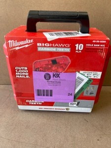 Milwaukee BIG HAWG Carbide Hole Saw Kit (10-Piece)