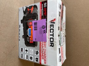 Vector 15 Amp Automatic 12V Battery Charger with 50 Amp Engine Start and Alternator Check