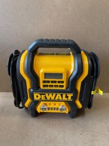 DEWALT 1600 Peak Amp Portable Car Jump Starter with 120 PSI Digital Air Compressor and 500-Watt Inverter