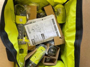 RYOBI ONE 18V Lithium-Ion Cordless 6-Tool Combo Kit with (2) Batteries, Charger, and Bag
