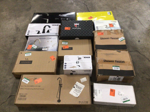 lot 5 image: Lot of Mixed Assorted High End FaucetsShower Heads Customer Returns See Terms on Auction