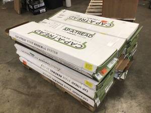 lot 11 image: Pallet of Mixed Cap A Thread Stair Renewal Customer Returns See Terms on Auction